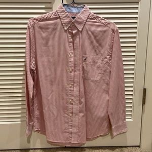 NAUTICA STRIPED BUTTON DOWN SHIRT SZ 15